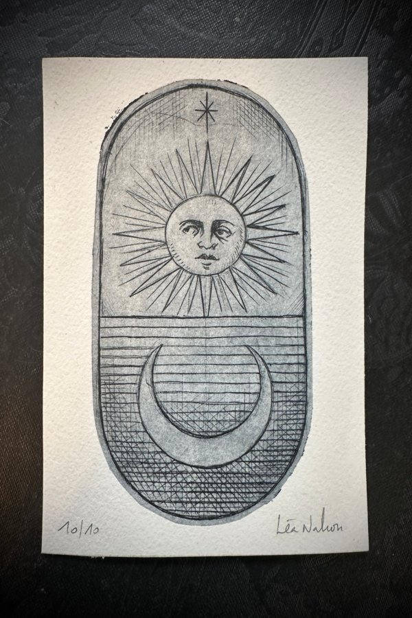 Gravure "Sun and Moon"