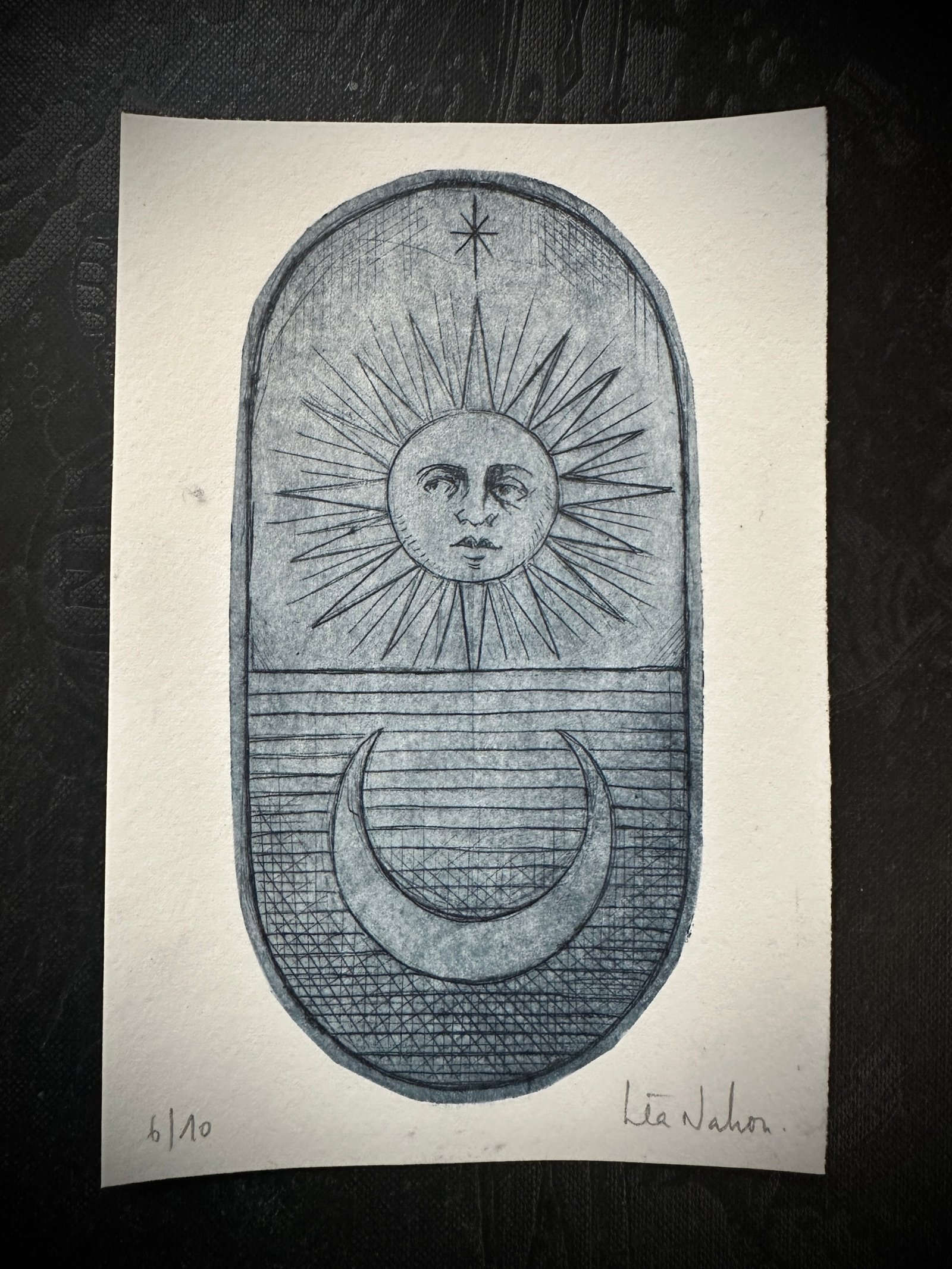 Gravure "Sun and Moon" – Image 3