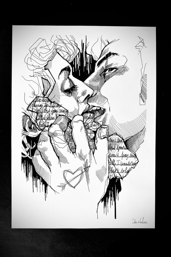 Original « The kiss »
